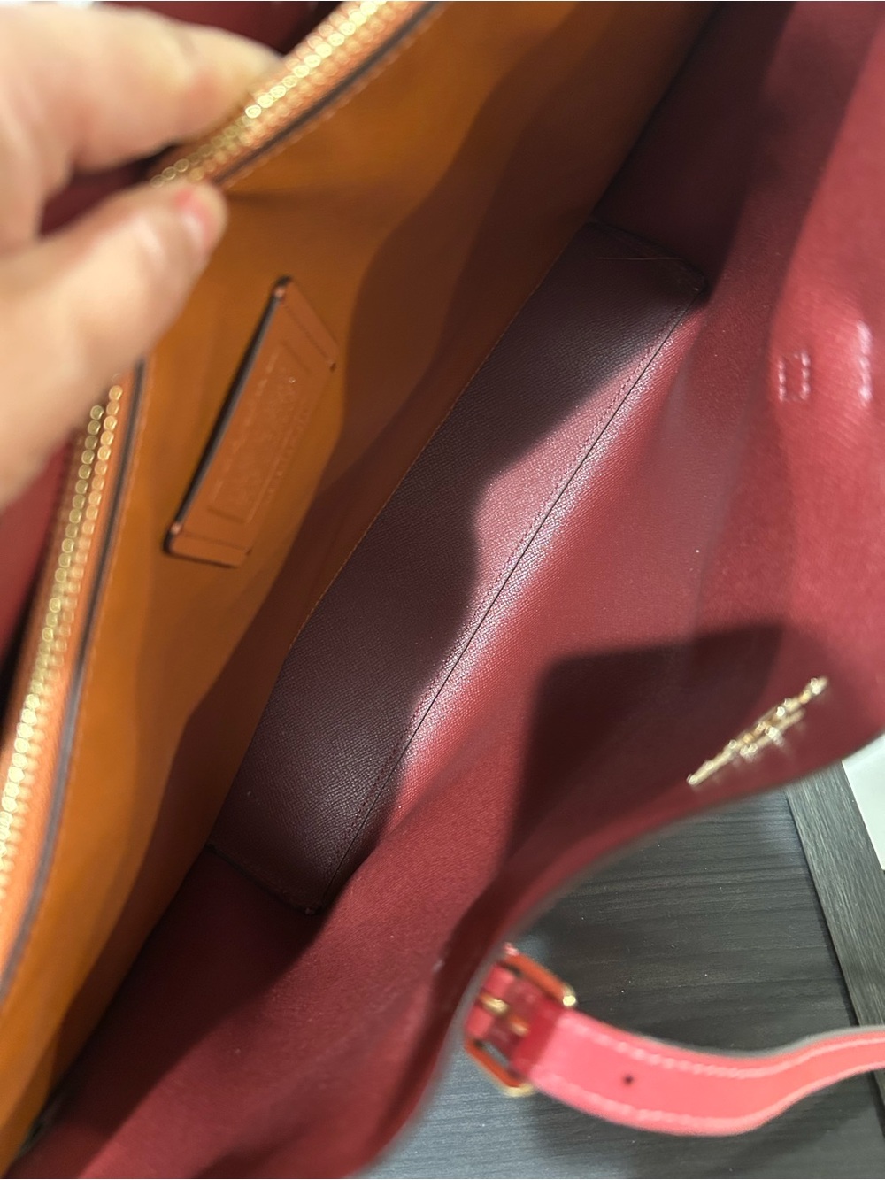 Coach Mollie Tote Bag in Pink , Like New - Picture 12 of 13